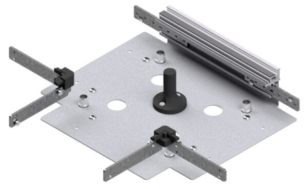 Produktbild UBK 200 602.25 -  T-Verbinder zu Unterflur-Bodenkanal UBK 200, 200x60mm